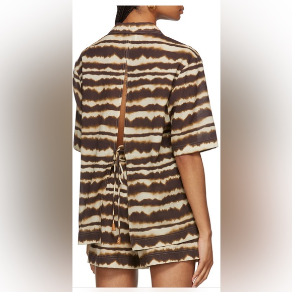 Nanushka Soho striped tie-dye shirt. Worn twice. - Picture 2 of 7